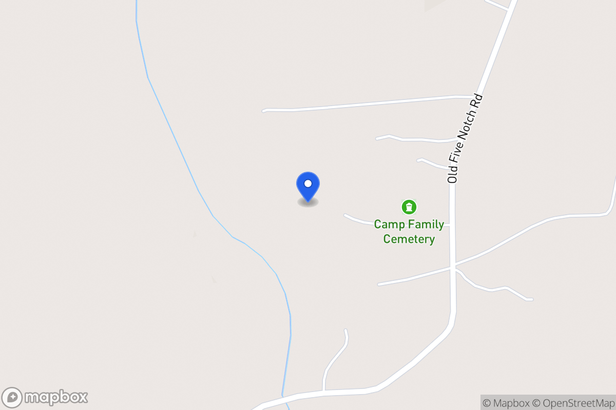 Map of 580 Old Five Notch Rd