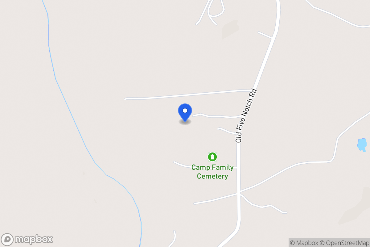 Map of 670 Old Five Notch Rd
