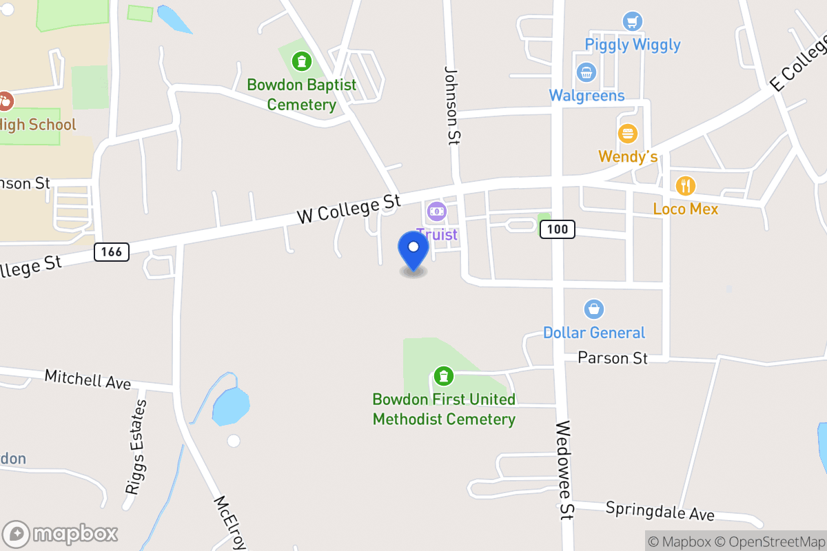 Map of 213 W College St