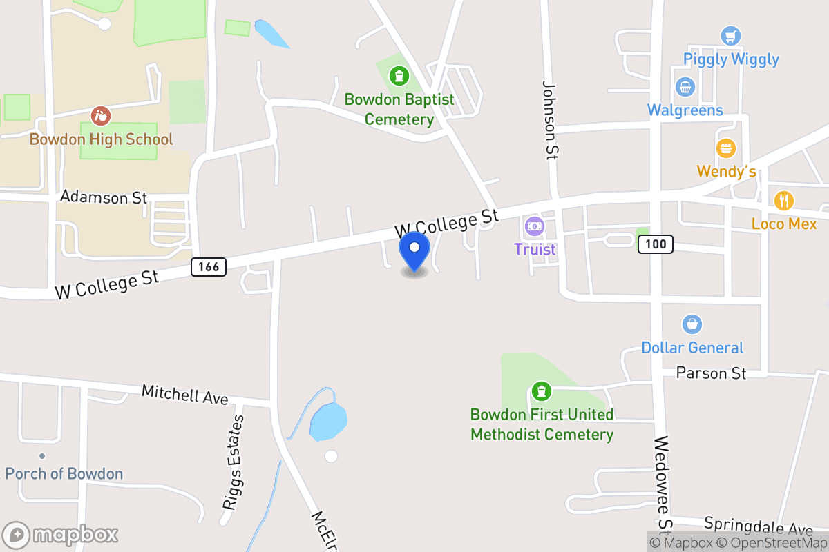 Map of 317 W College St