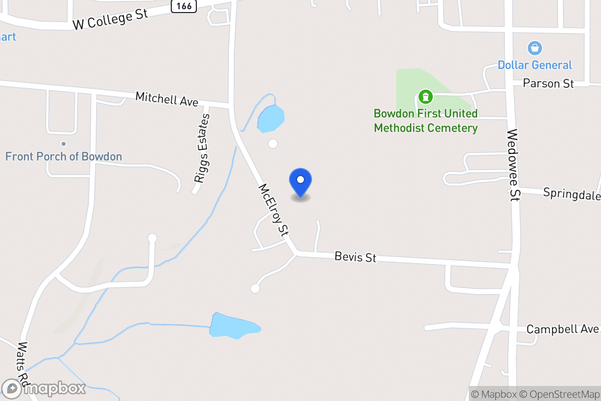 Map of 236 Bevis St