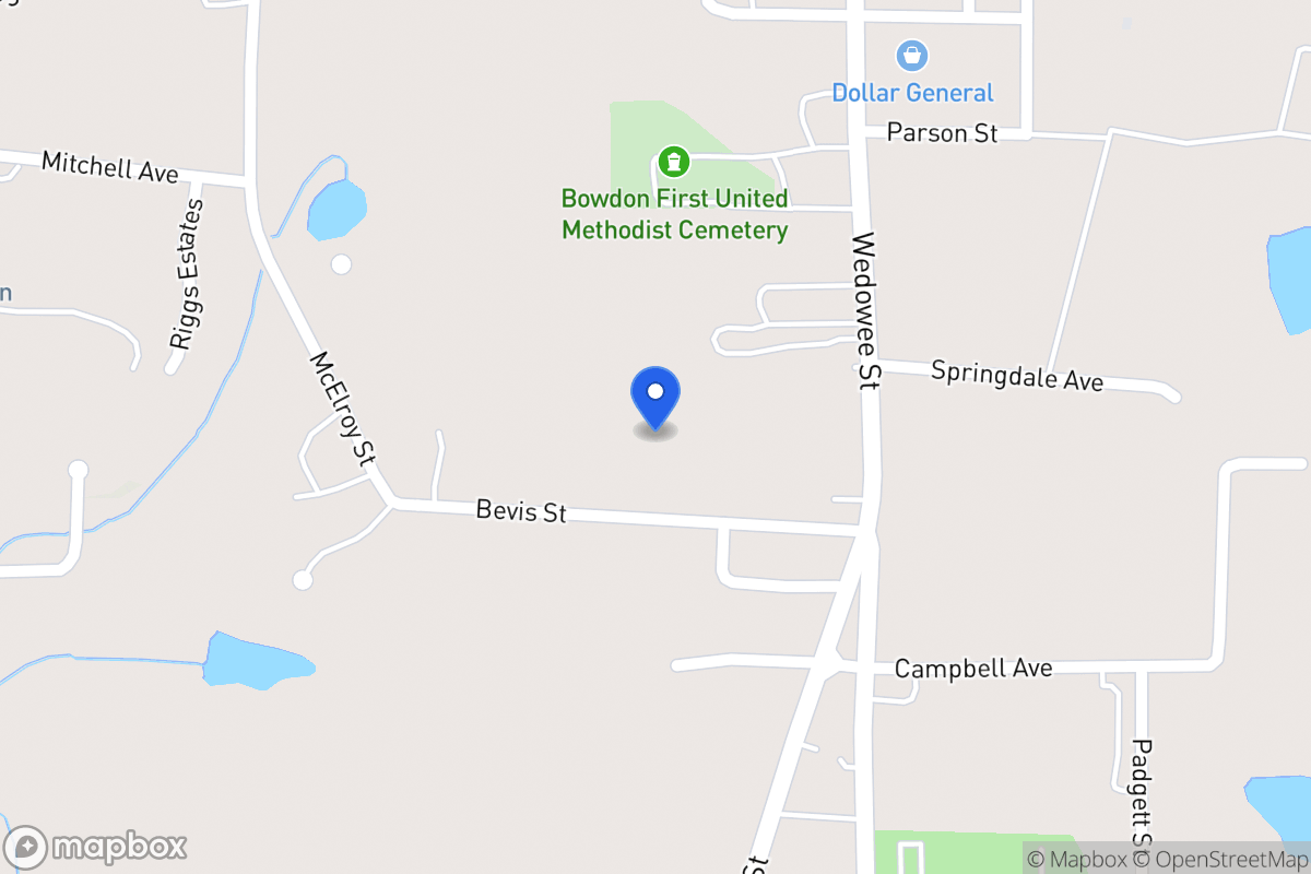 Map of 208 Bevis St