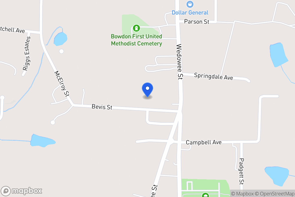 Map of 116 Bevis St