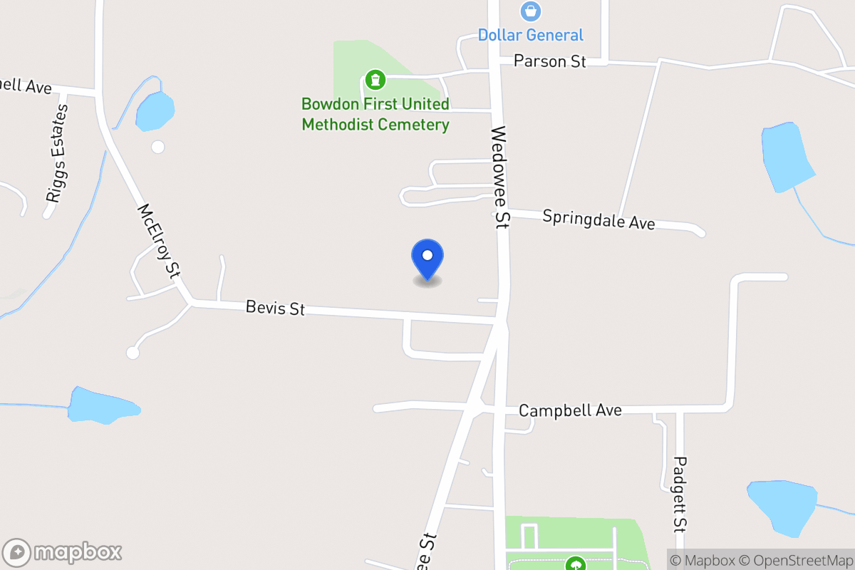 Map of 110 Bevis St