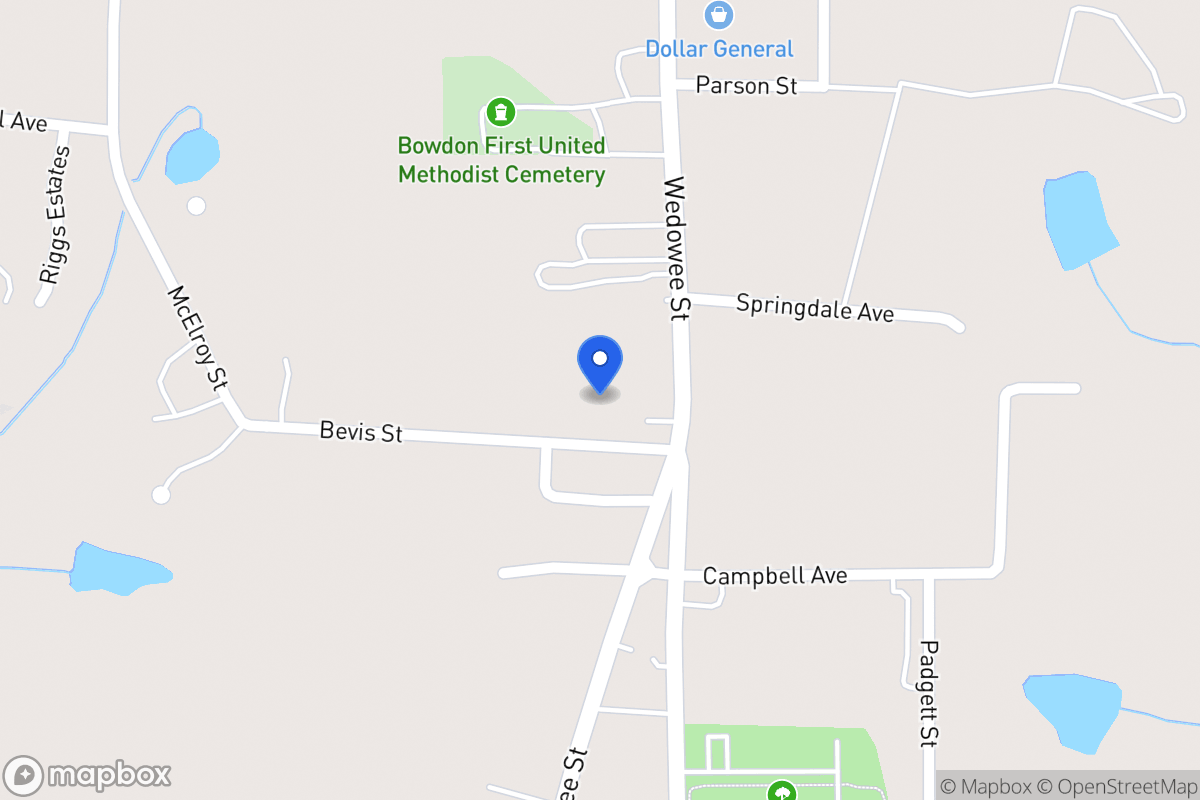 Map of 106 Bevis St