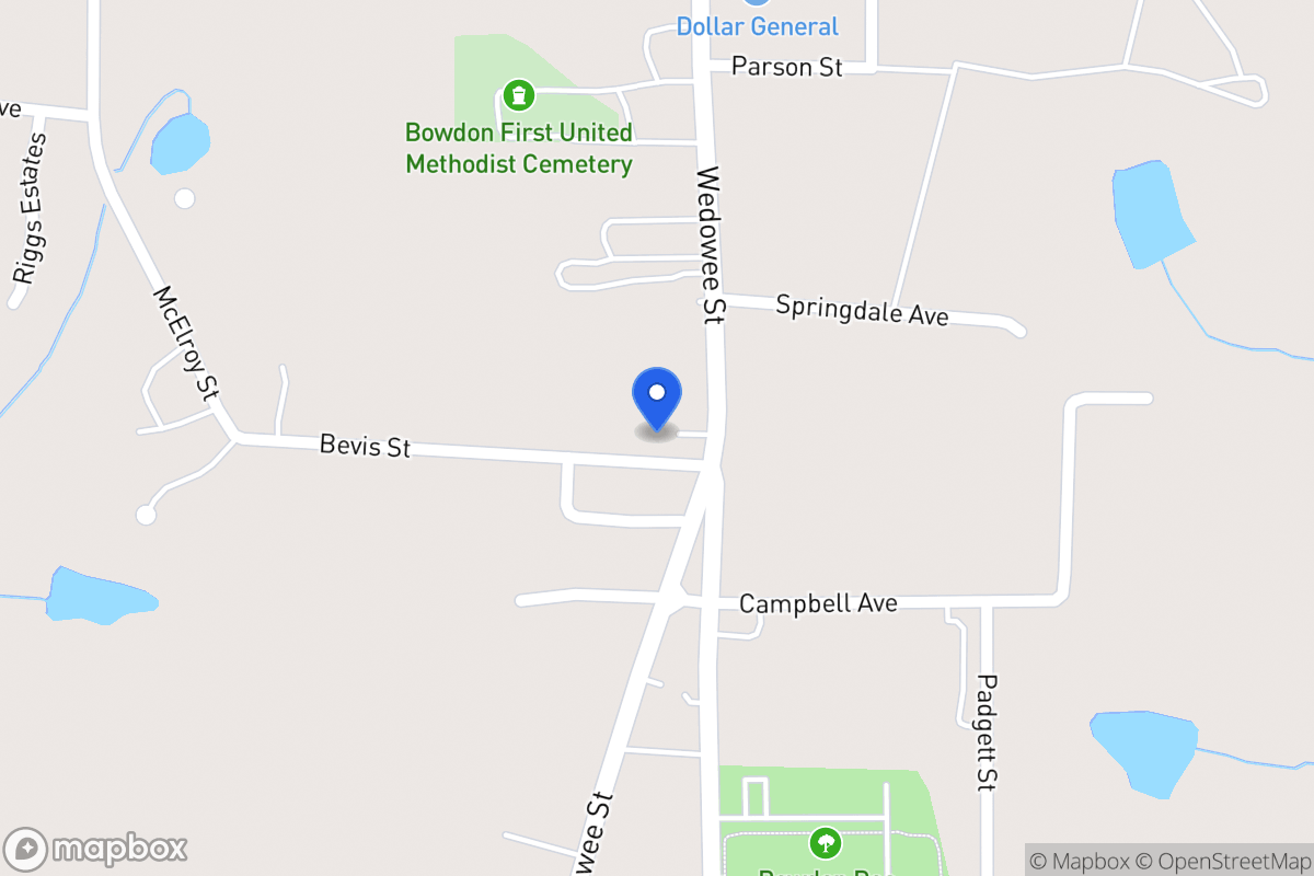 Map of 104 Bevis St