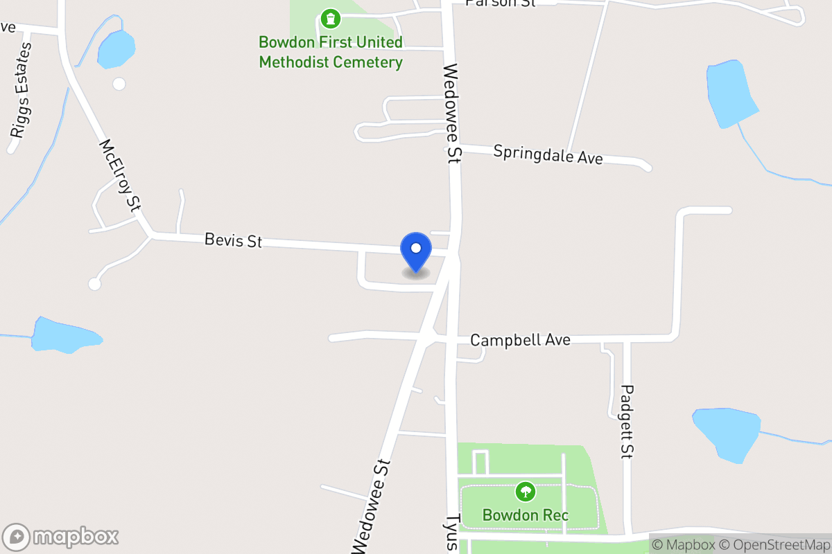 Map of 104 Bevis Cir