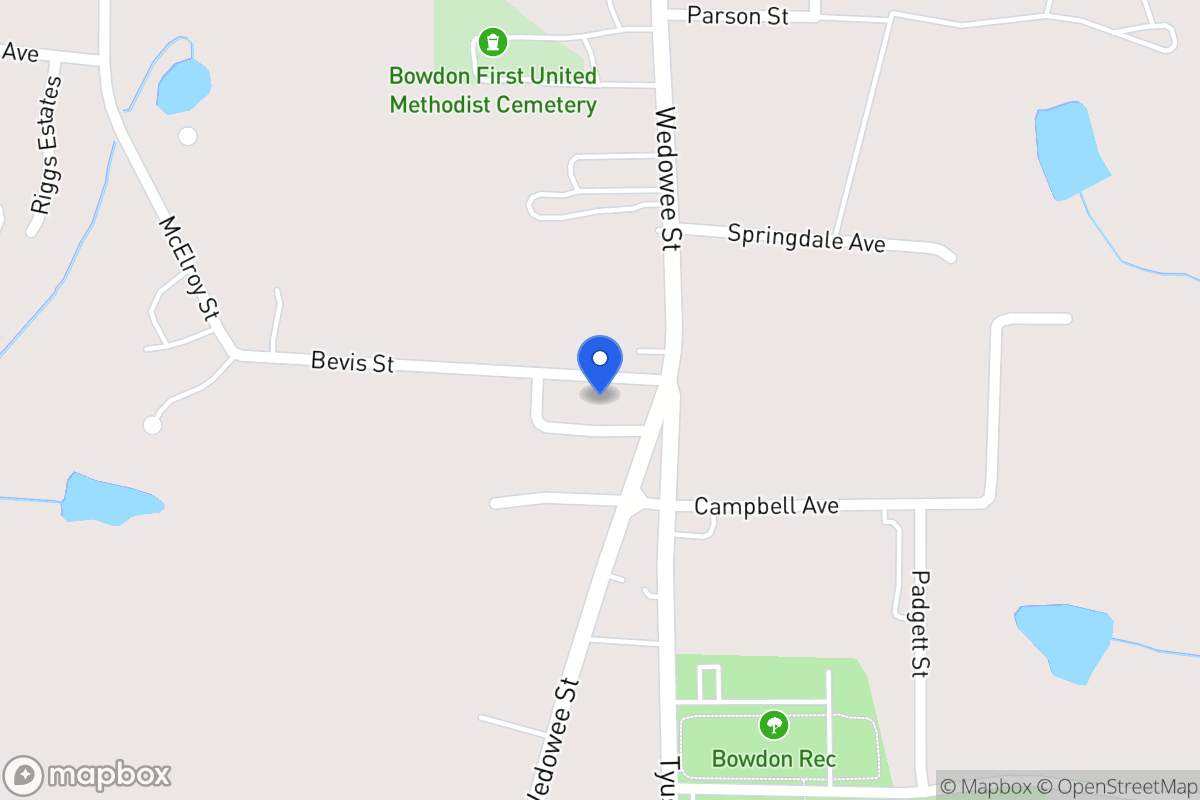 Map of 106 Bevis Cir