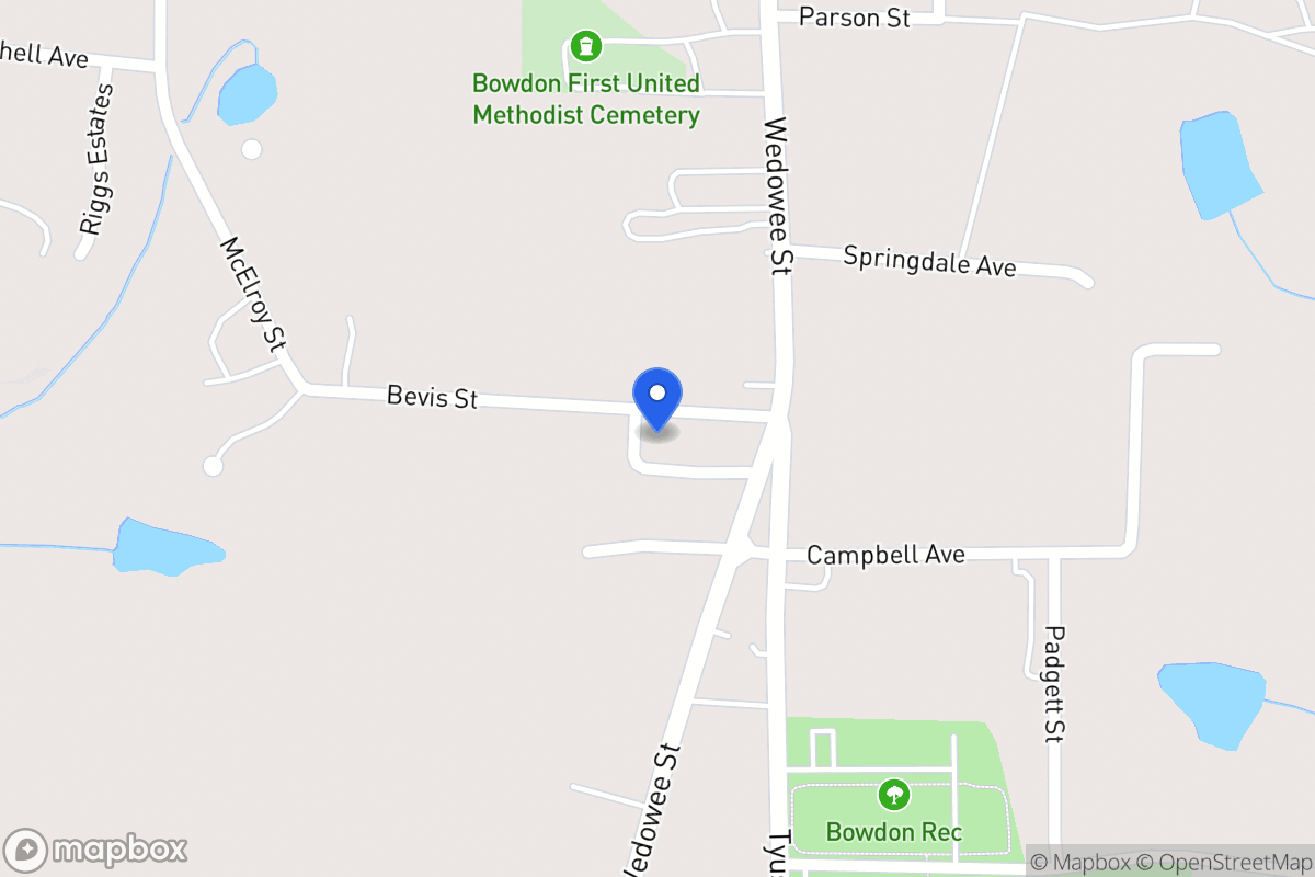 Map of 110 Bevis Cir