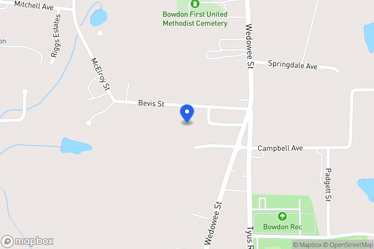 Map of 209 Bevis St