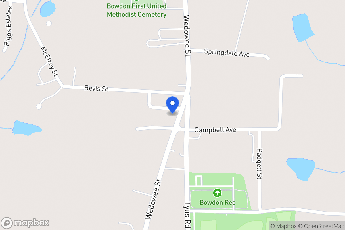Map of 103 Bevis Cir