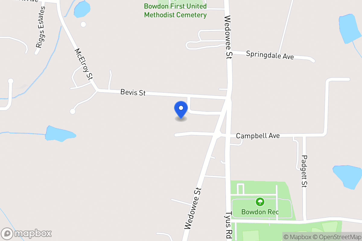 Map of 115 Bevis Cir