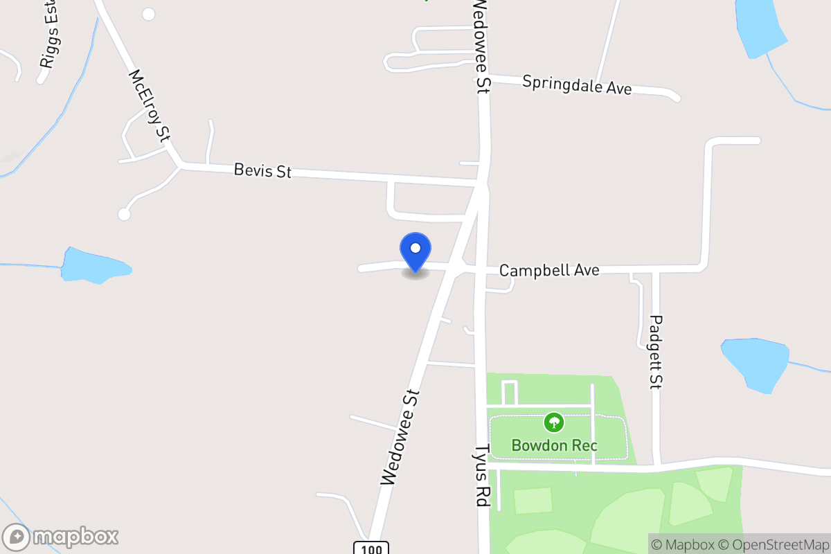 Map of 600 Wedowee St