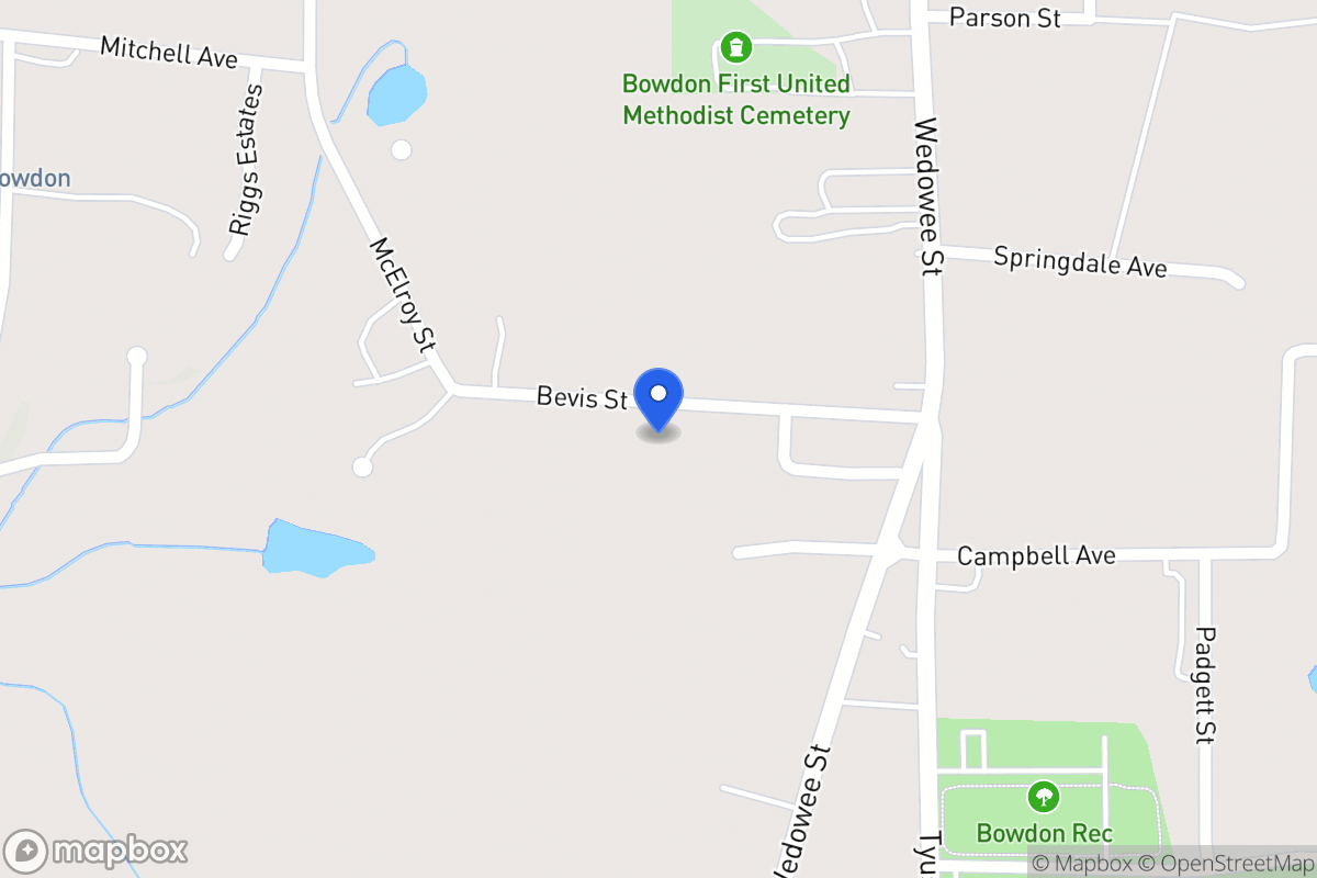 Map of 215 Bevis St