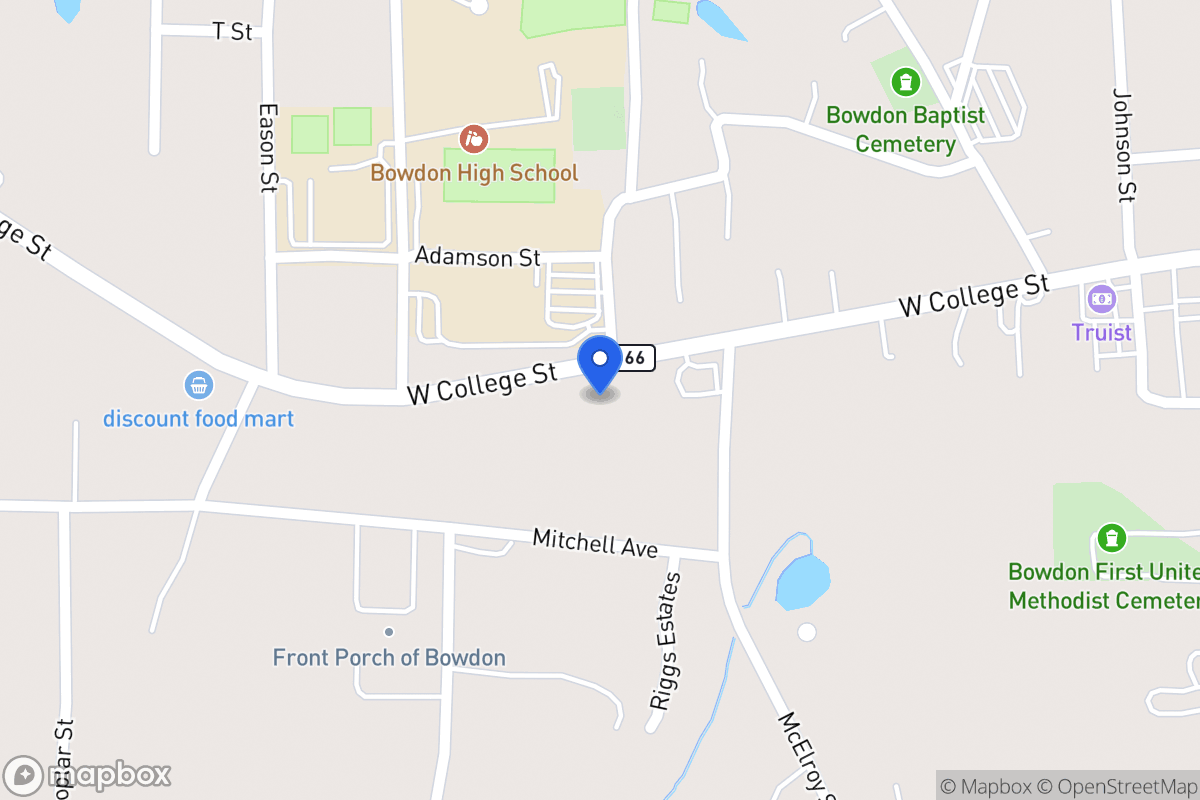 Map of 419 W College St
