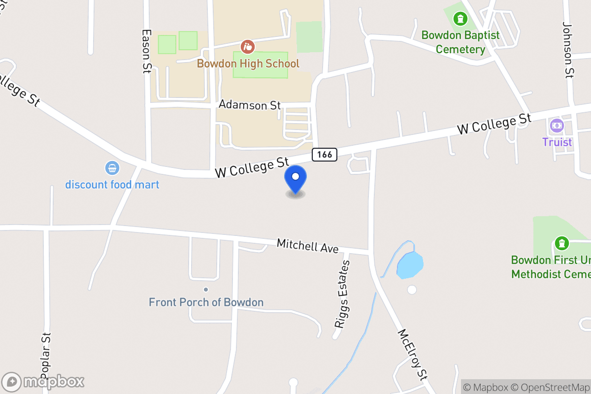 Map of 109 Oak St