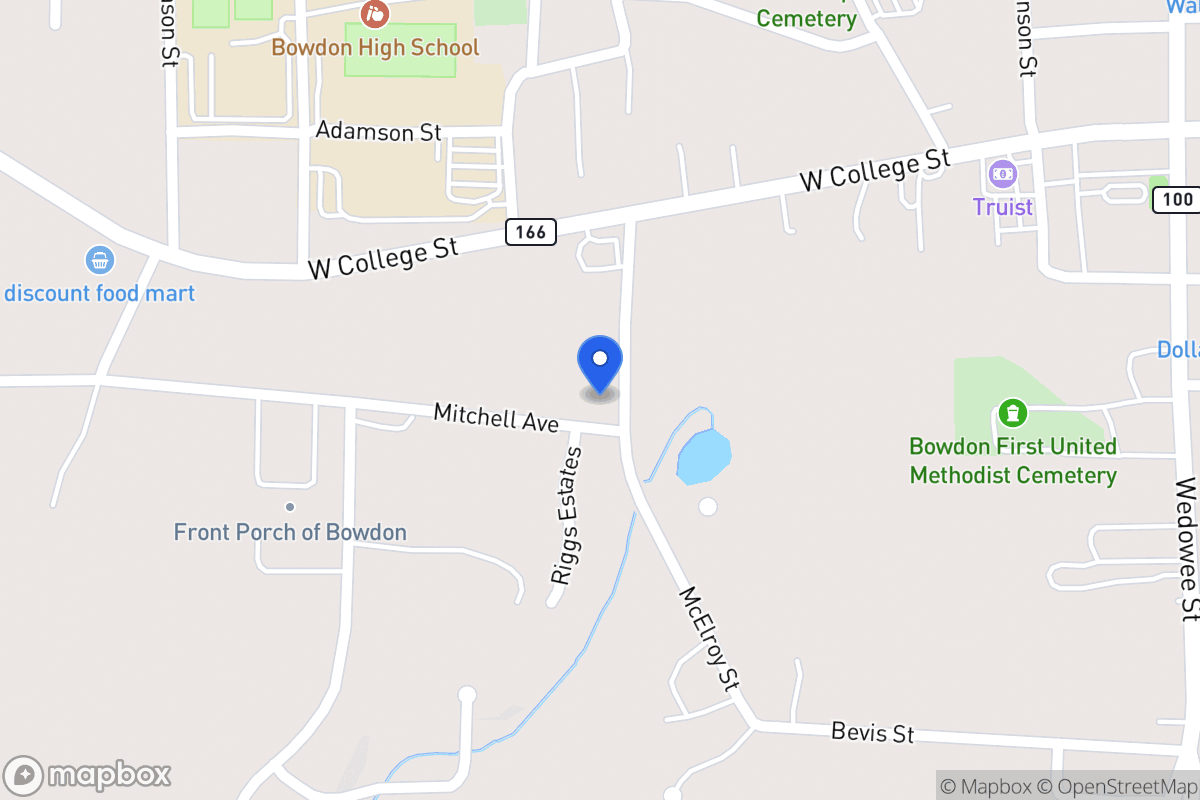 Map of 124 Mcelroy St