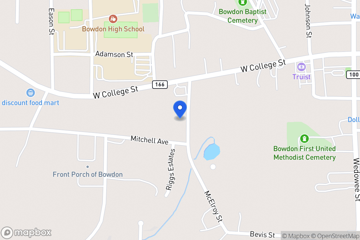 Map of 118 Mcelroy St