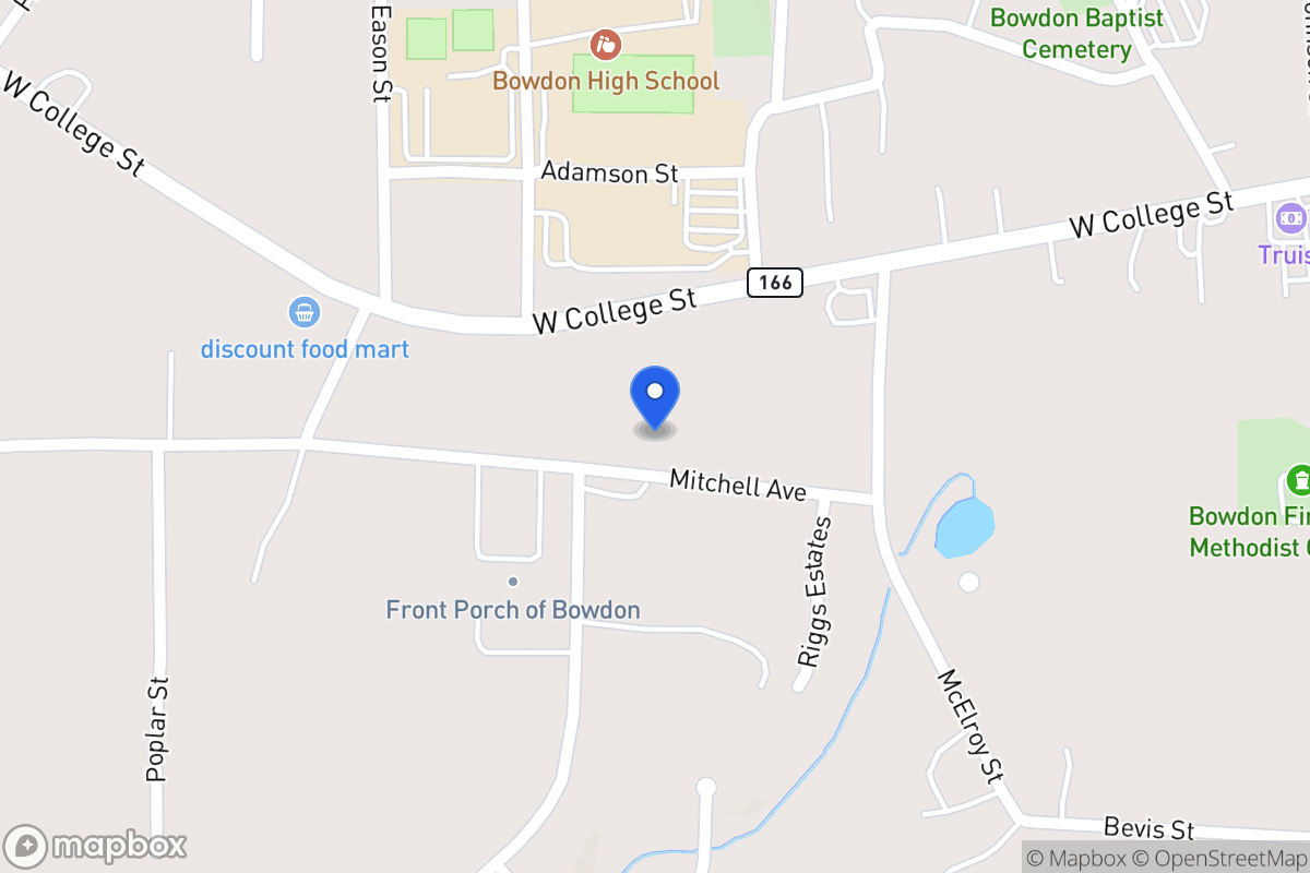 Map of 112 Oak St