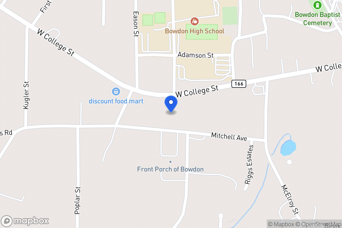 Map of 601 W College St