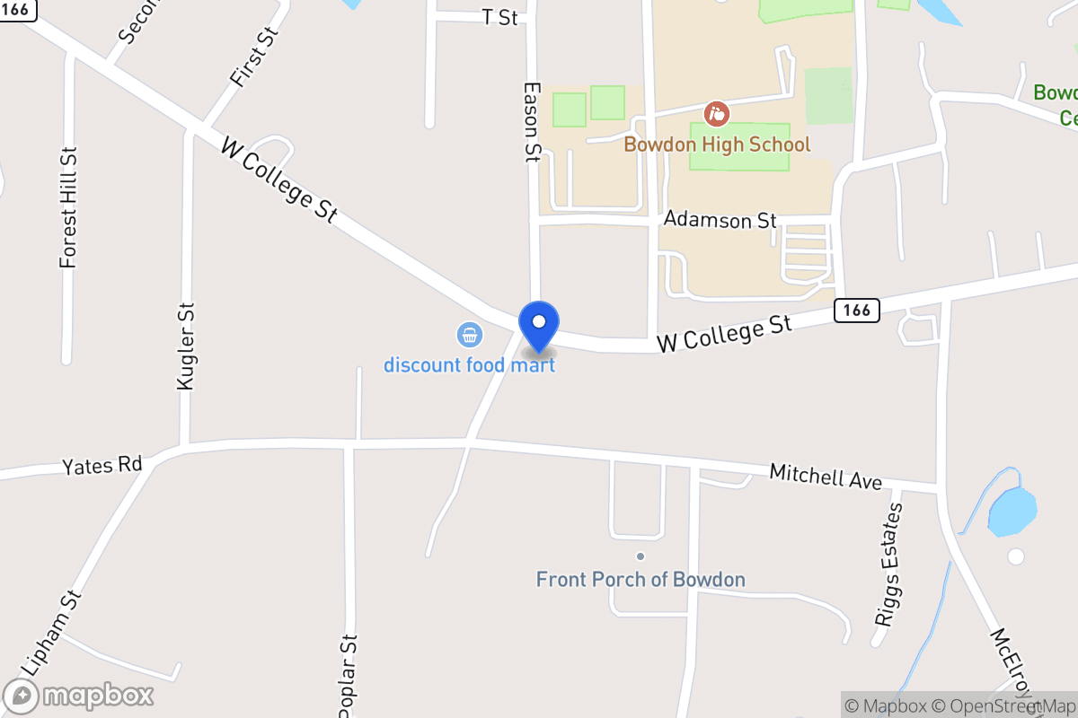 Map of 619 W College St
