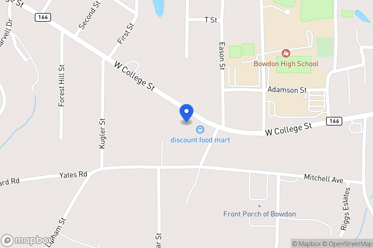 Map of 709 College St