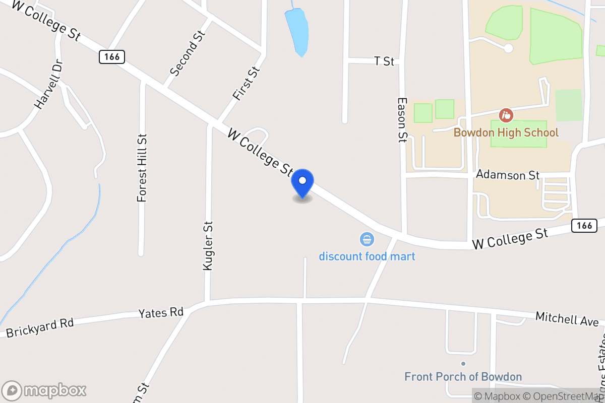 Map of 725 W College St