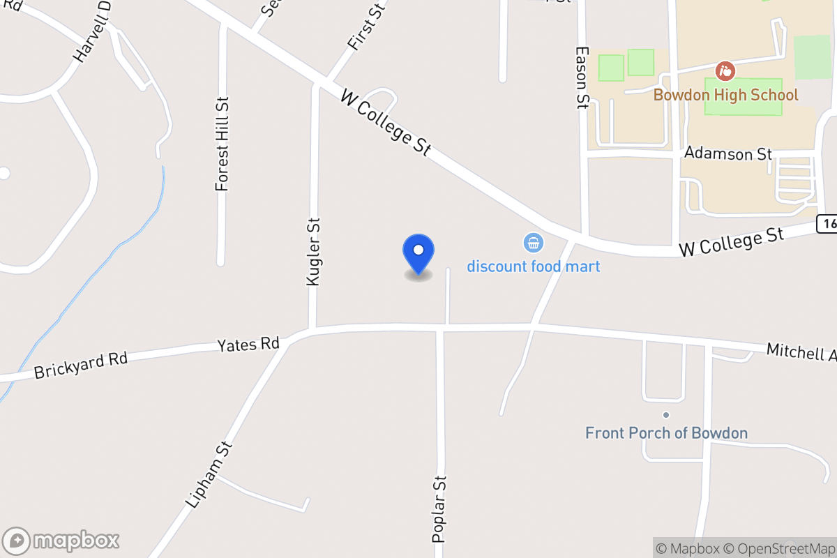 Map of 620 Mitchell Ave