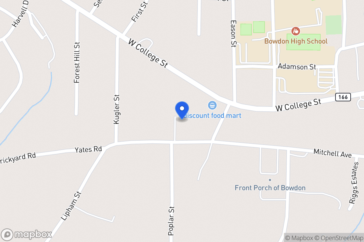 Map of 610 Mitchell Ave