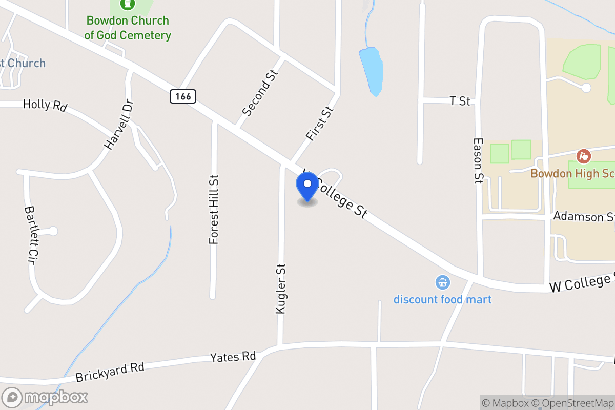 Map of 751 W College St