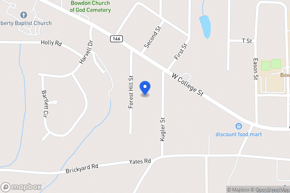 Map of 125 Forest Hill Rd