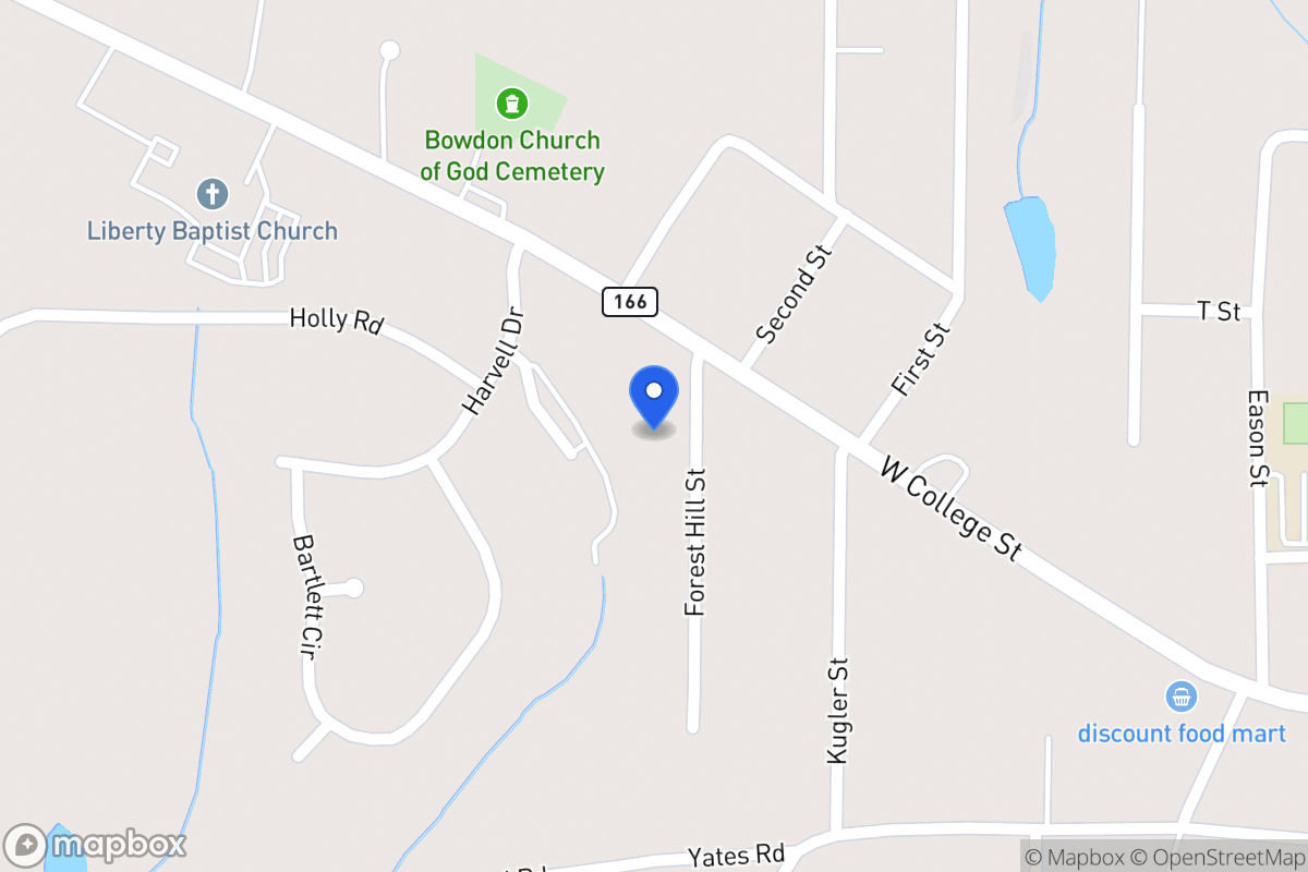 Map of 110 Forest Hill Rd