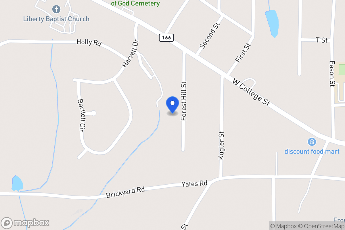 Map of 130 Forest Hill Rd