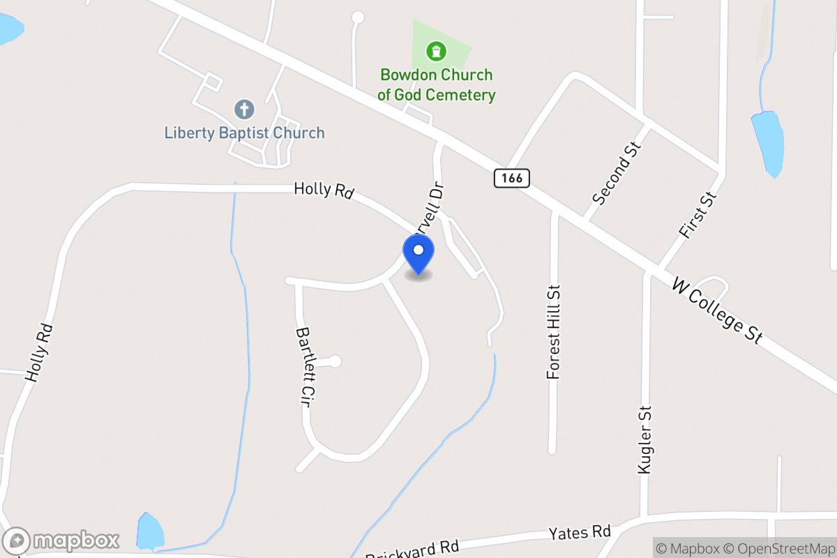 Map of 101 Bartlett Cir