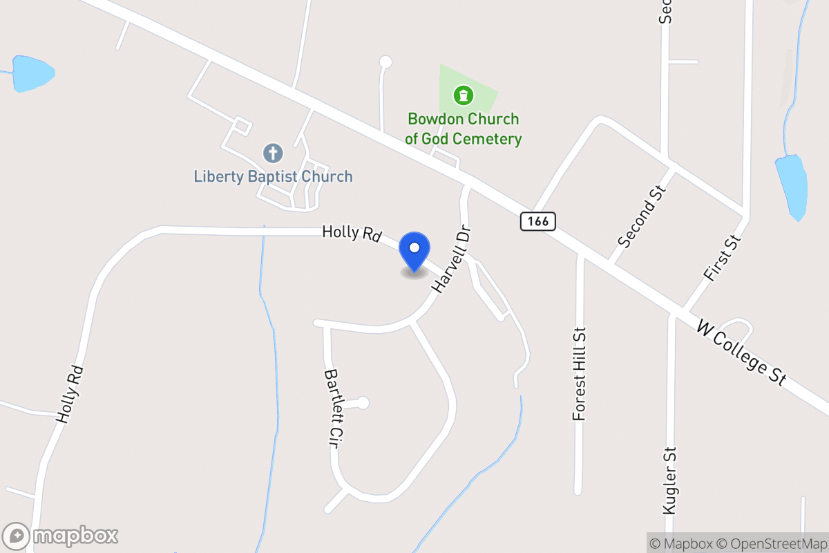 Map of 90 Holly Rd