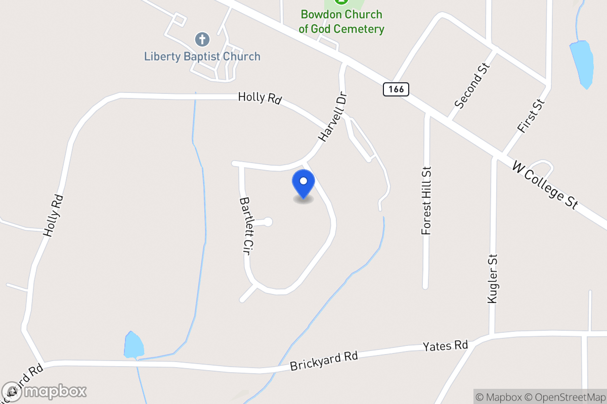Map of 106 Bartlett Cir