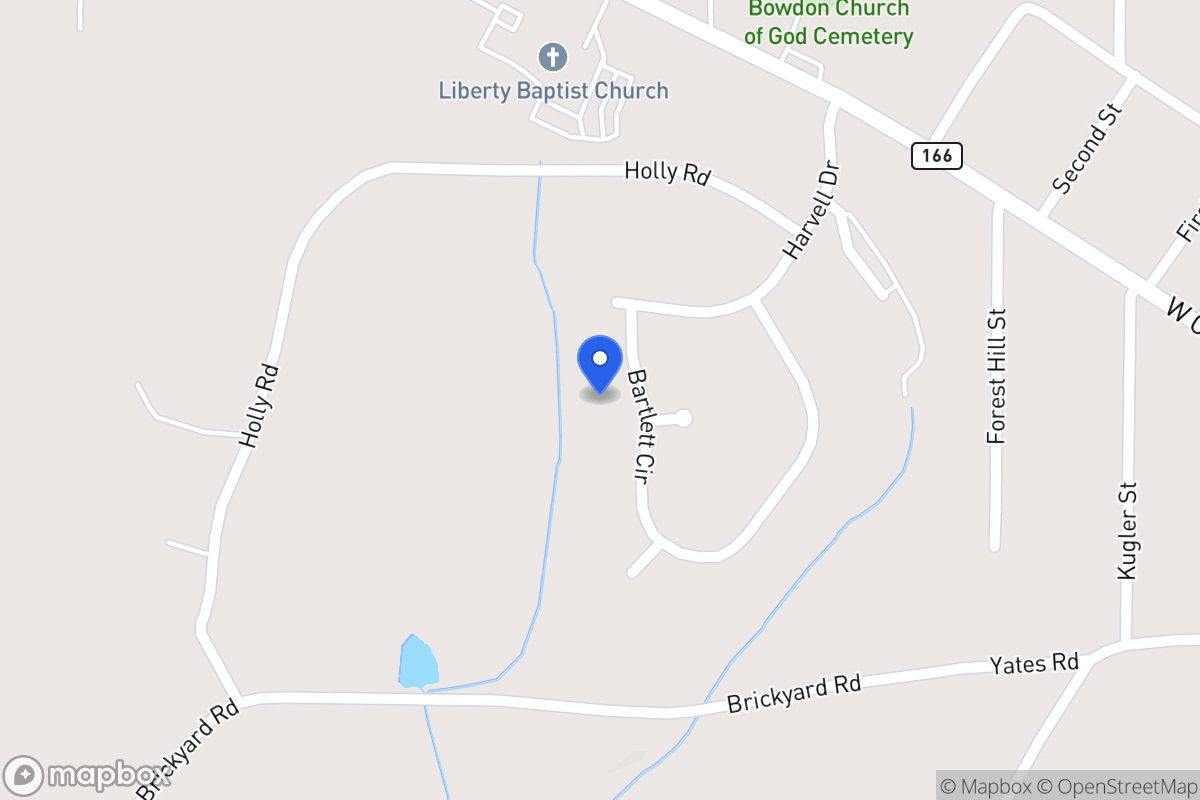 Map of 173 Bartlett Cir