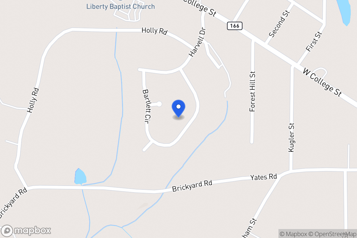 Map of 112 Bartlett Cir