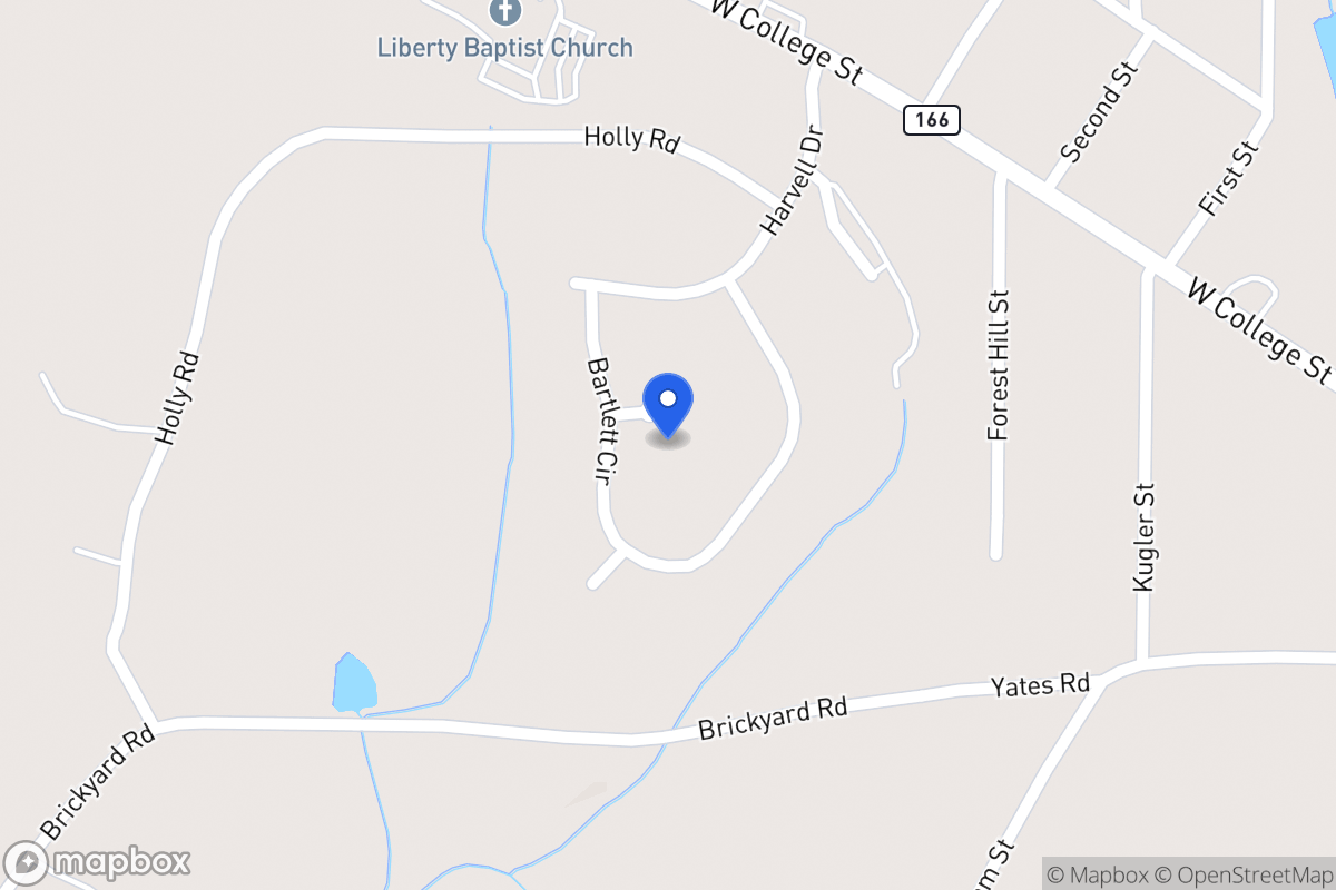 Map of 162 Bartlett Cir
