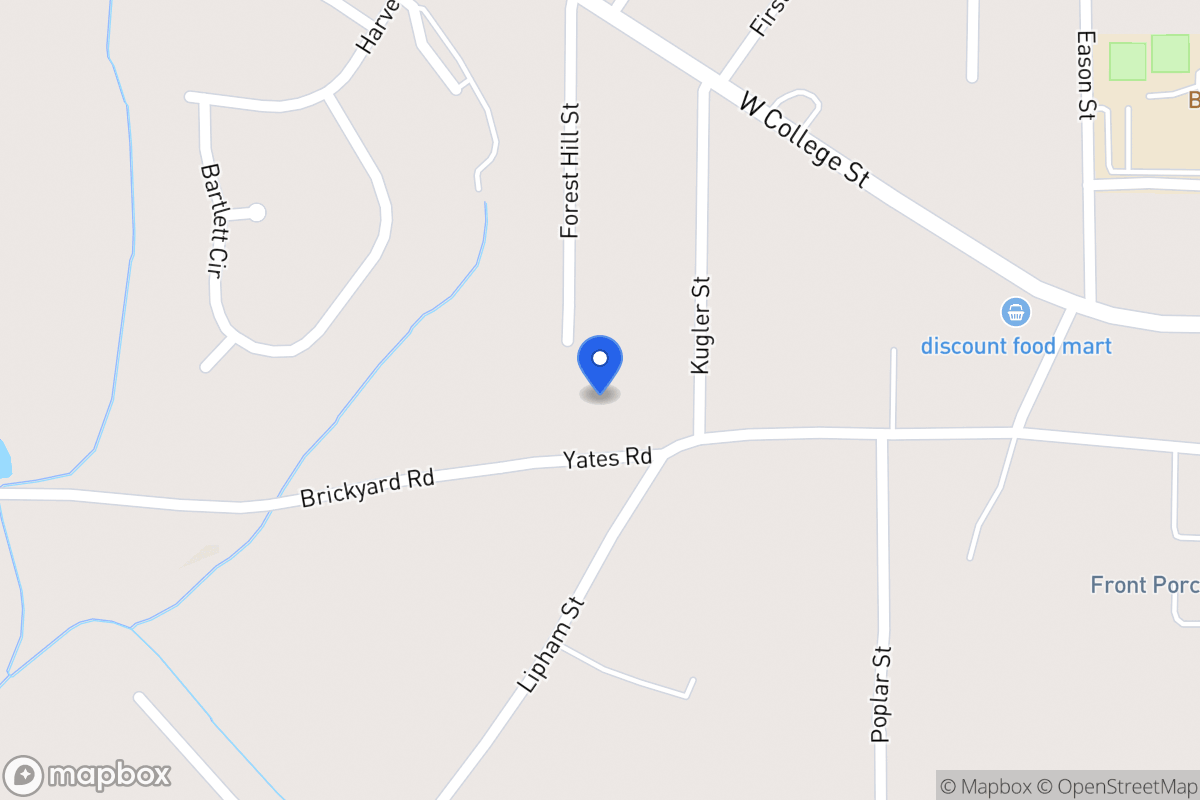 Map of 710 Mitchell Ave