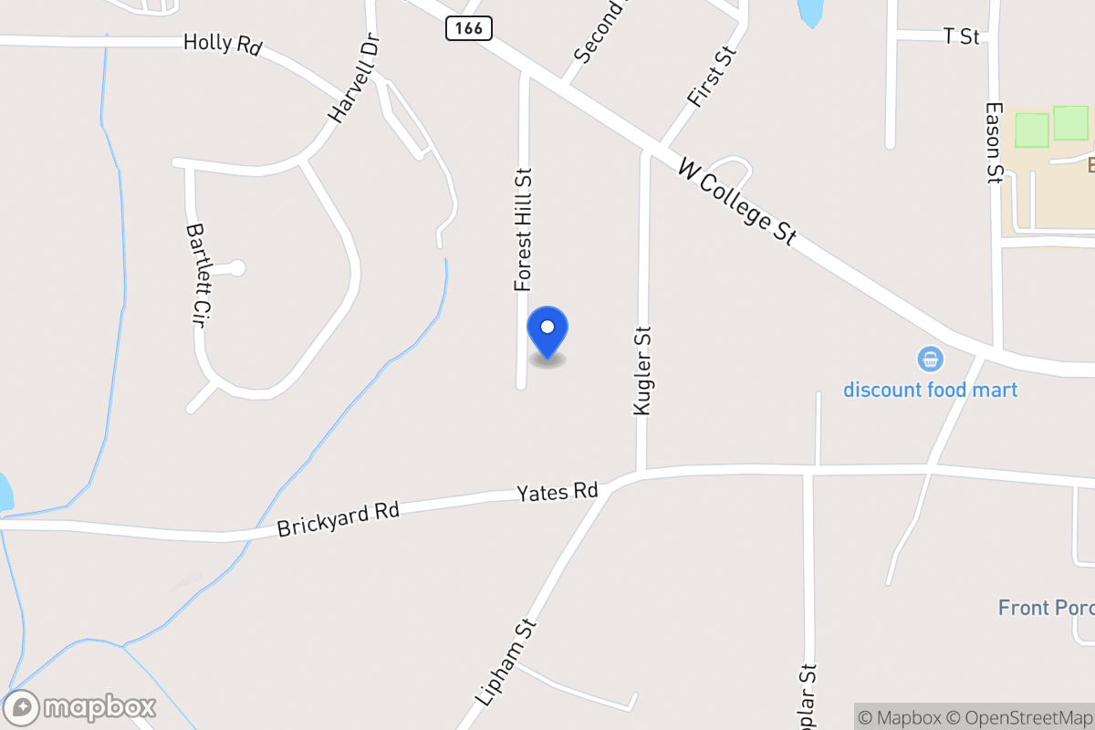 Map of 143 Forest Hill Rd