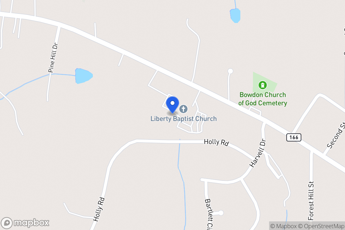 Map of 1109 W 166 Hwy
