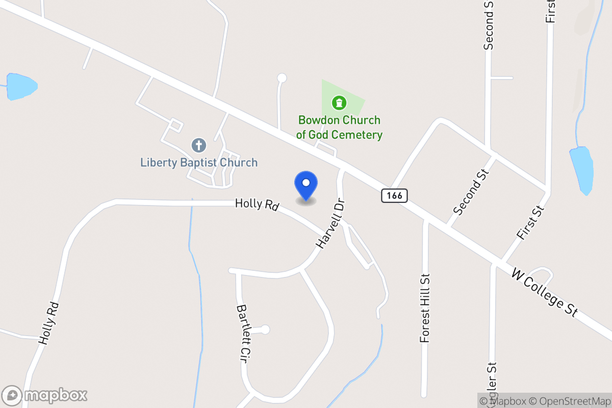Map of 91 Holly Rd
