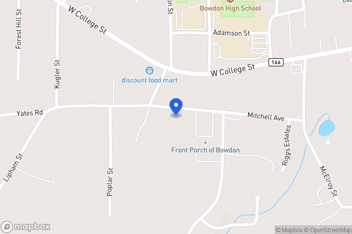 Map of 521 Mitchell Ave
