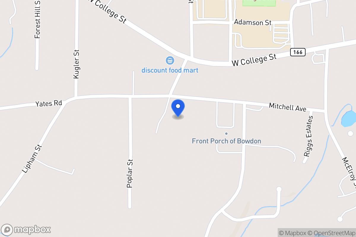 Map of 527 Mitchell Ave