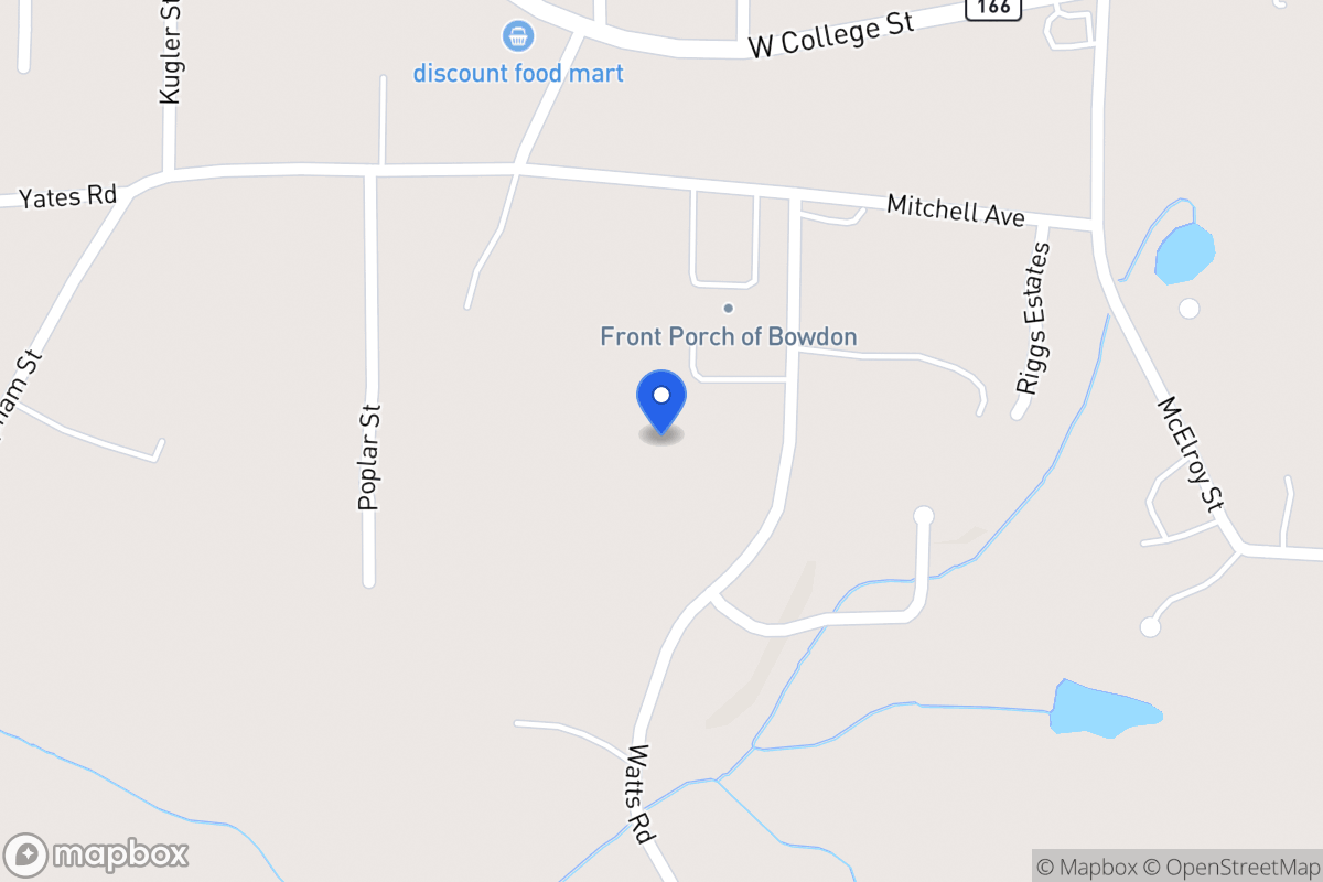 Map of 416 Watts Rd
