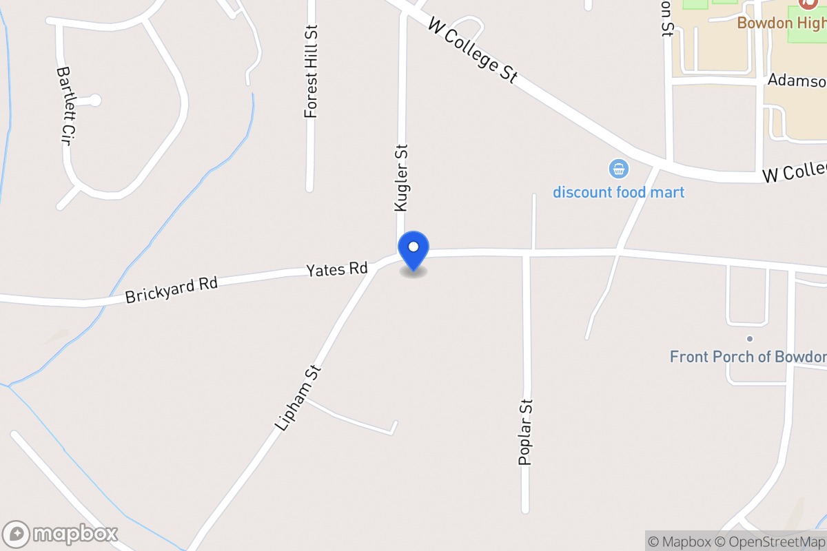 Map of 639 Mitchell Ave