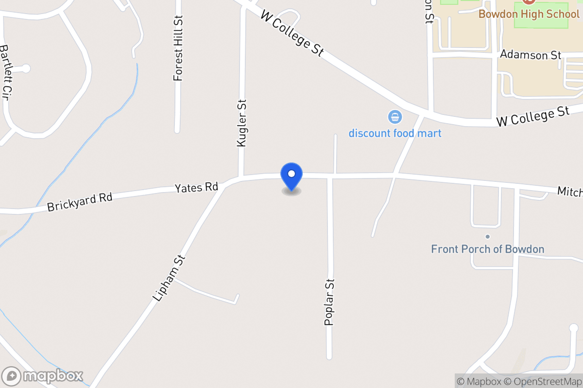 Map of 625 Mitchell Ave