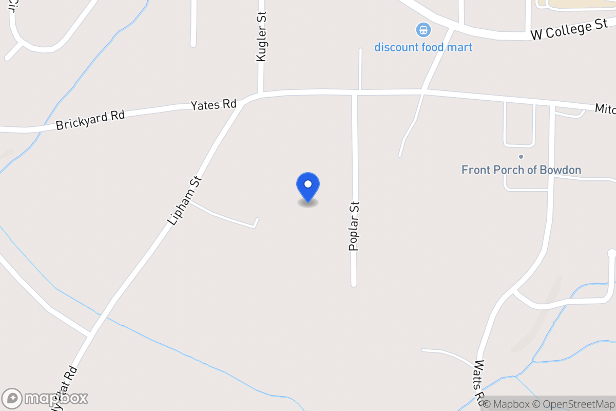 Map of 224 Poplar St
