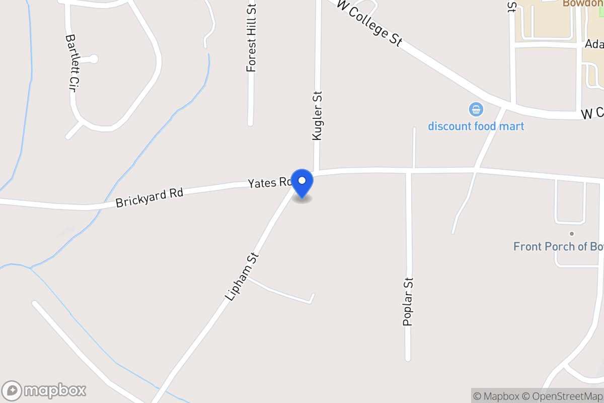 Map of 213 Lipham St